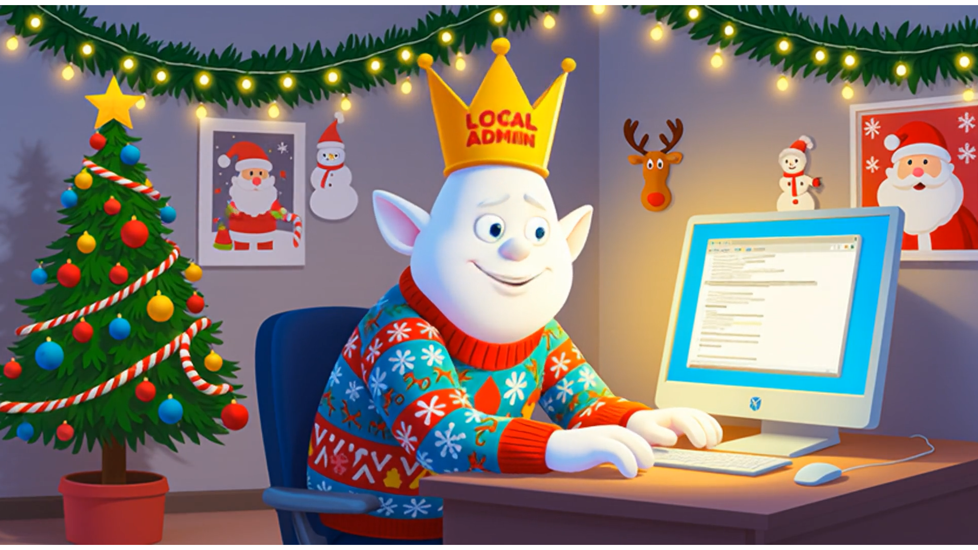 User with local admin rights