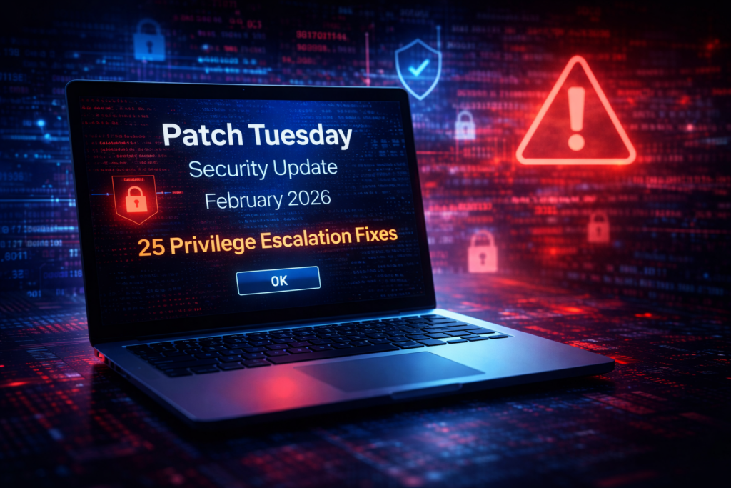 February 2026 Patch Tuesday: 25 Privilege Escalation Bugs & What They Mean For Local Admin On Windows