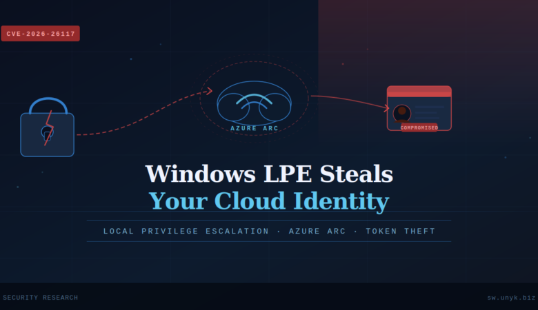CVE-2026-26117: When a Windows Local Privilege Escalation Can Steal Your Cloud Identity (Azure Arc)
