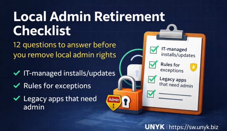 The Local Admin Retirement Checklist